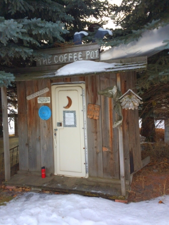 Full service outhouse (Diana Roberts, Wallowa Valley Jan'16)